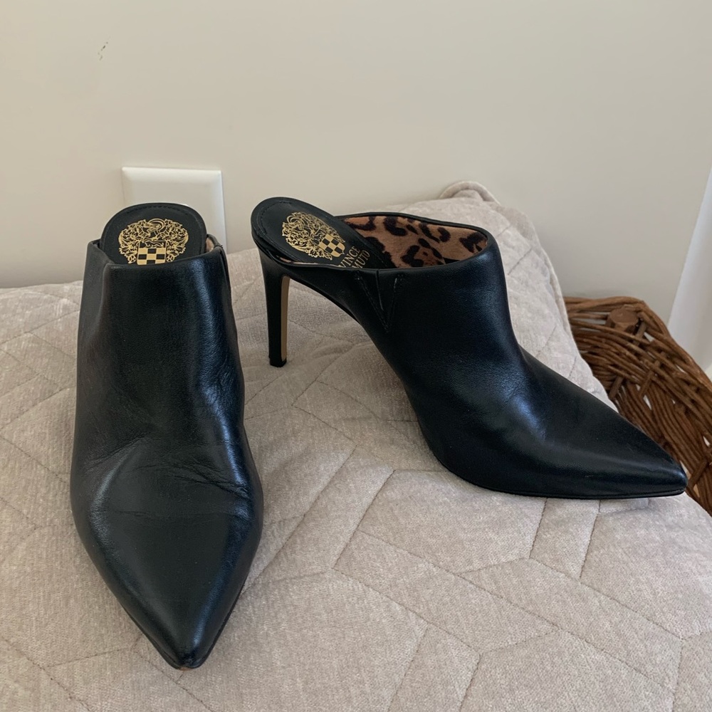 Vince Camuto High Heeled Mules